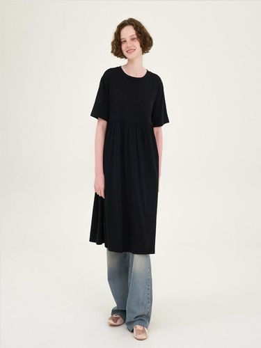 Organic cotton flared long dress - SEKANSKEEN - Modalova