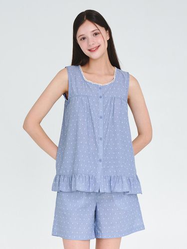 Cotton Sleeveless Pajama Set - anybody - Modalova