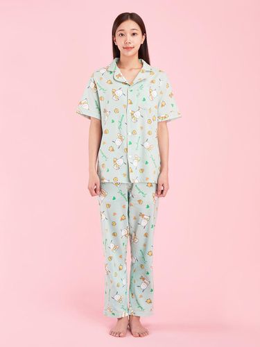 Pochacco Cotton Rayon Short Sleeve Pajama Set - anybody - Modalova