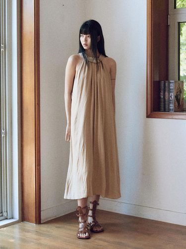 IT_Solid color sleeveless dress_BEIGE - itte - Modalova