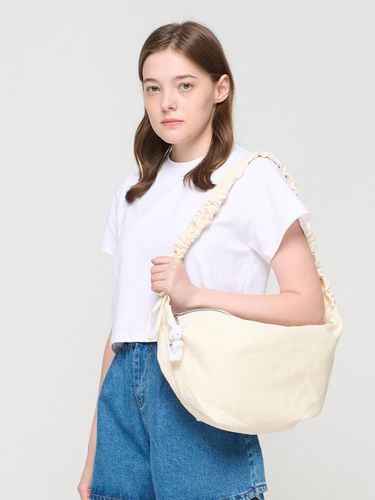 Cotton Shirring Fold Shoulder Bag () - ROIDESROIS - Modalova