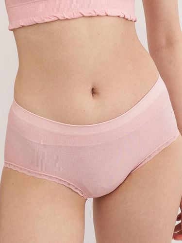 Modal frill triangular panty - SEKANSKEEN - Modalova