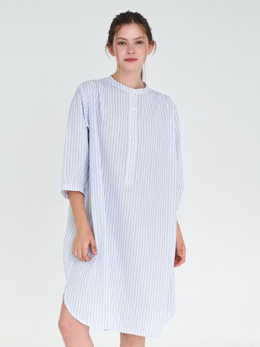 Stripe Cotton Dress - anybody - Modalova