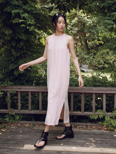 IT_Round neck elegant dress_PINK - itte - Modalova