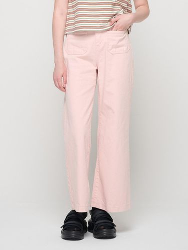 A-line hidden banded pocket summer cotton pants (L - ROIDESROIS - Modalova