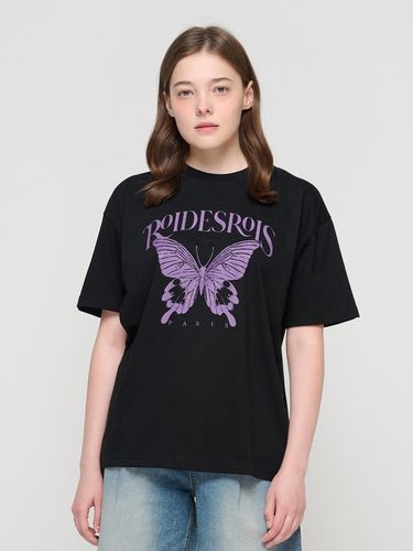 Butterfly Graphic Print T-shirt () - ROIDESROIS - Modalova