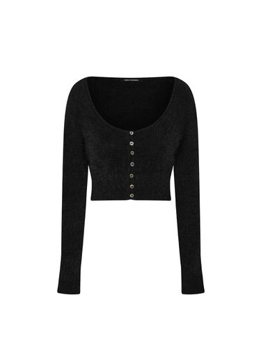 RABITA FUR CARDIGAN black - PAIN OR PLEASURE - Modalova