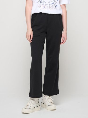 Summer Wide Fit Sweat Pants (Black) - ROIDESROIS - Modalova