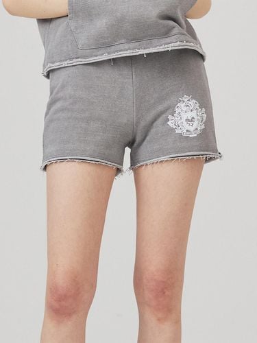 Pigment Sweat Shorts Cool Gray - KITTY POTTERY - Modalova