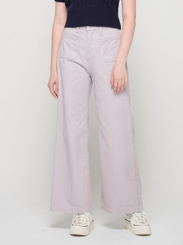 A-line hidden banded pocket summer cotton pants (L - ROIDESROIS - Modalova