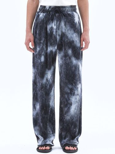 Unisex Tie Dye Pleats String Pants_Black - Trip LE Sens - Modalova