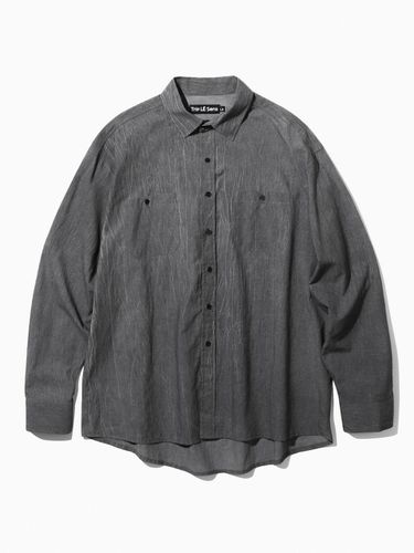 Washington Crack Tie Dye Two-Pocket Shirt_Black - Trip LE Sens - Modalova