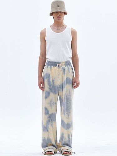 Unisex Tie Dye Pleats String Pants - Trip LE Sens - Modalova