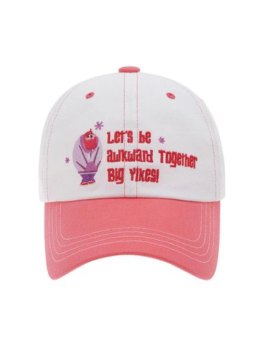 Inside Out 2 Confused Lettering Ball Cap_White - ULKIN - Modalova