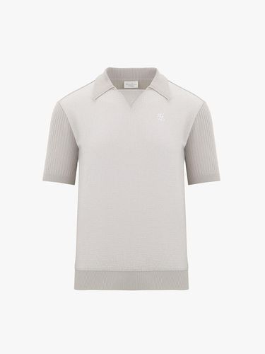 Men's hybrid short-sleeved knitwear (beige) - FAIRLIAR GOLF - Modalova