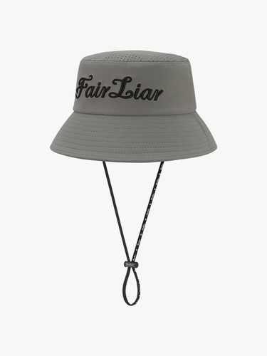 Unisex Bucket Embroidery Hat (Coco Brown) - FAIRLIAR GOLF - Modalova