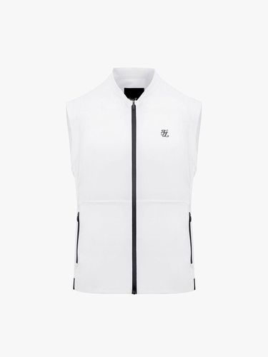 Men's Zip-Up Vest (White) - FAIRLIAR GOLF - Modalova