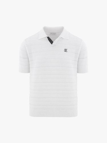 Men's Scotch Short-Sleeved Knitwear (White) - FAIRLIAR GOLF - Modalova