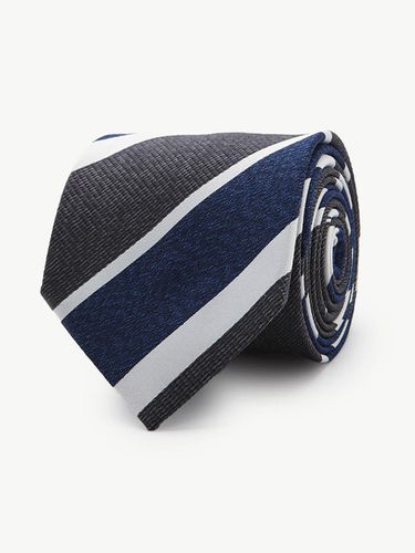 Block Stripe Tie (Gray) - STCO - Modalova