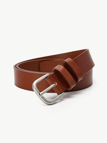 Brown Whole Leather Belt_Brown - STCO - Modalova