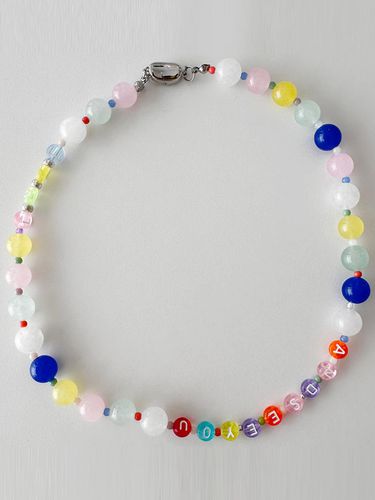 Candy crystal necklace-JN0011 - andseeyou - Modalova