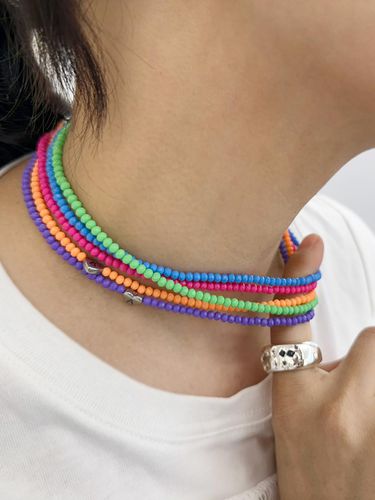 Colors necklace-JN0012 - andseeyou - Modalova