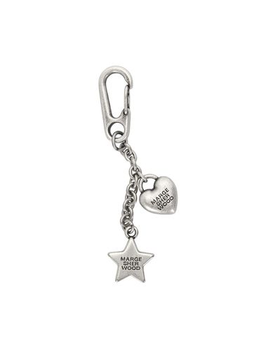 HEART STAR KEYCHAIN_2colors - MARGESHERWOOD - Modalova