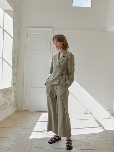 Strap suit jacket - Aile de - Modalova