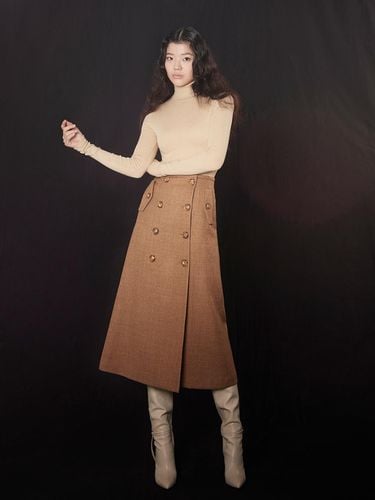 NO.16 SKIRT - CAMEL - HANAVO - Modalova