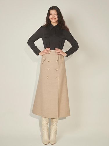 NO.16 SKIRT - BEIGE - HANAVO - Modalova