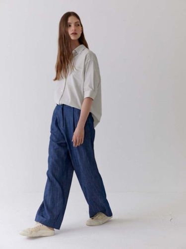 Dear wide pants-denim indigo - KILHOUETTE - Modalova