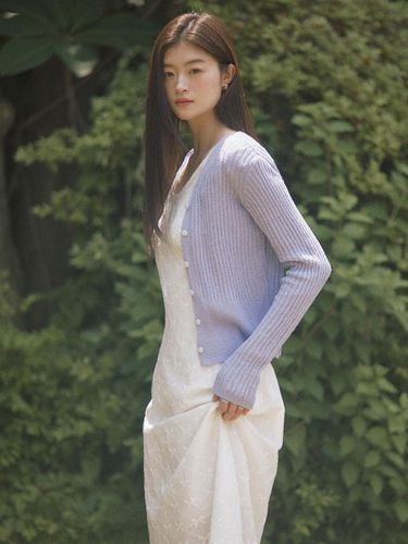 Cool basic summer knit cardigan - ADAUL - Modalova