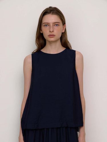 Mildy sleeveless blouse-navy - KILHOUETTE - Modalova