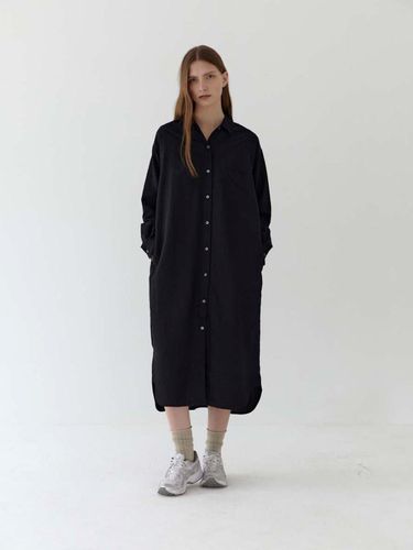 Dear shirts dress-black - KILHOUETTE - Modalova