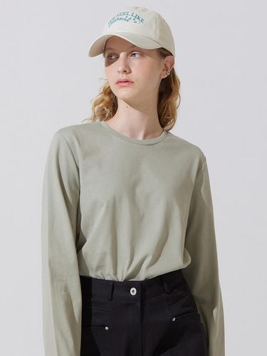 Basic cotton t shirts - khaki - ADAUL - Modalova