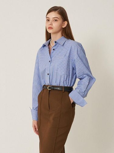 Coco wide cuffs st shirt BL - F.cocoromiz - Modalova