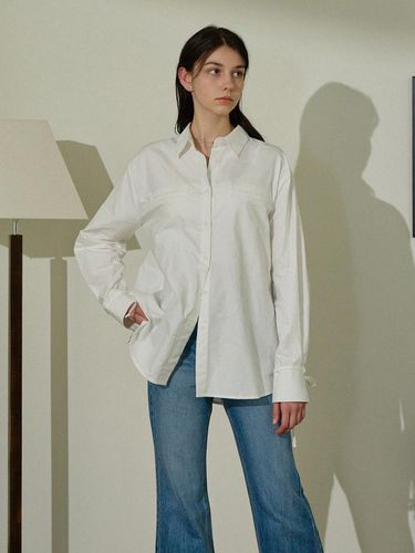 Sleeve ribbon lip pocket shirts - ADAUL - Modalova