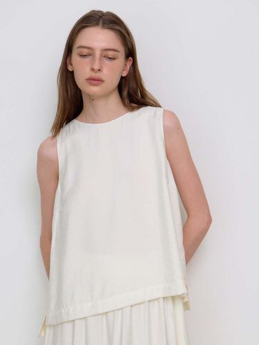 Mildy sleeveless blouse-off white - KILHOUETTE - Modalova