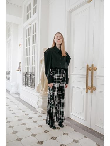 Classique Plaid Wool Pants Classic Wool Pants - Aile de - Modalova