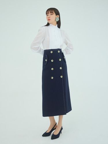 NO.16 SKIRT - NAVY - HANAVO - Modalova