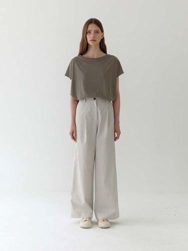 Dear wide pants-stone beige - KILHOUETTE - Modalova