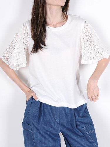 Square lace top - Aile de - Modalova