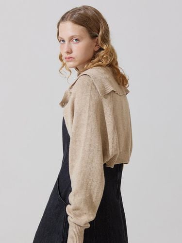 Rum sailor collar knit bolero - ADAUL - Modalova