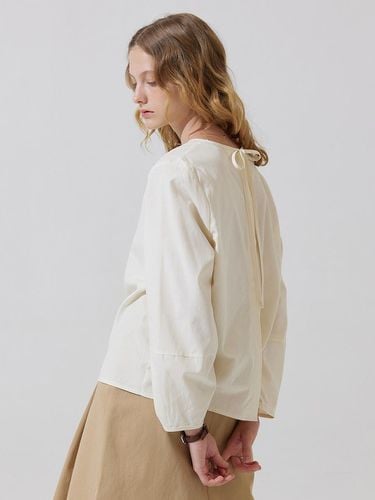 Ceal back ribbon blouse - ADAUL - Modalova