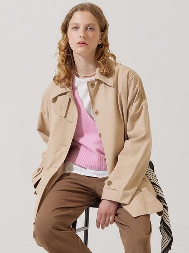 D ring mid-length trench coat - ADAUL - Modalova