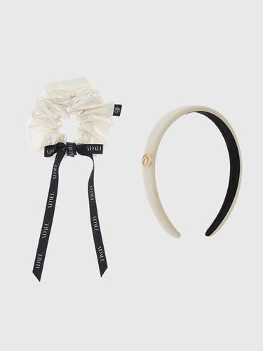 Qia Ribbon Scrunchie & Hairband Set () - ADAUL - Modalova