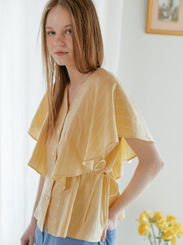 Summer blouse_yellow - Aile de - Modalova