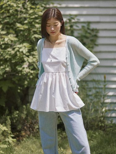 Cool basic summer knit cardigan - ADAUL - Modalova