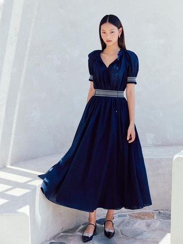 NO.14 DRESS - NAVY - HANAVO - Modalova