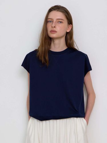 Mildy drop shoulder tee-navy - KILHOUETTE - Modalova